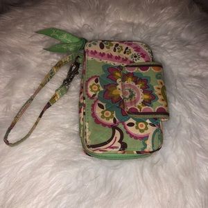 vera bradley tutti frutti wristlet wallet